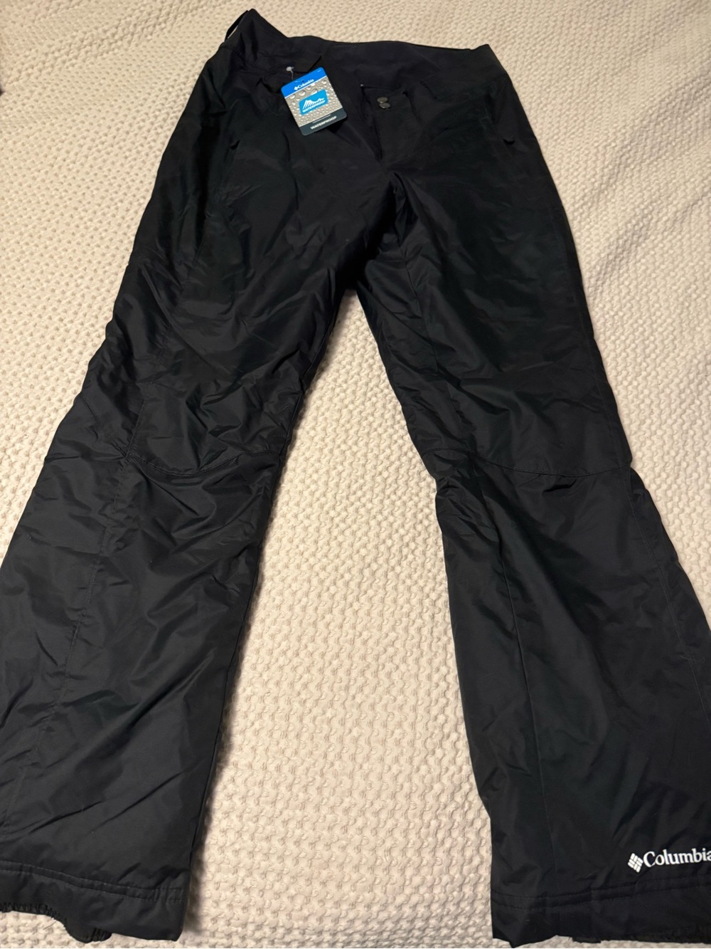 Columbia Black Womens Waterproof Snow/Jogger Pants